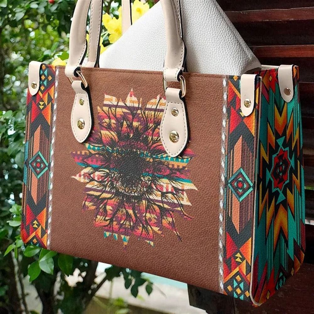 Native American Sunflower Leather Women Handbags Mother S Day Gifts For Mom 1 Lsyv8l