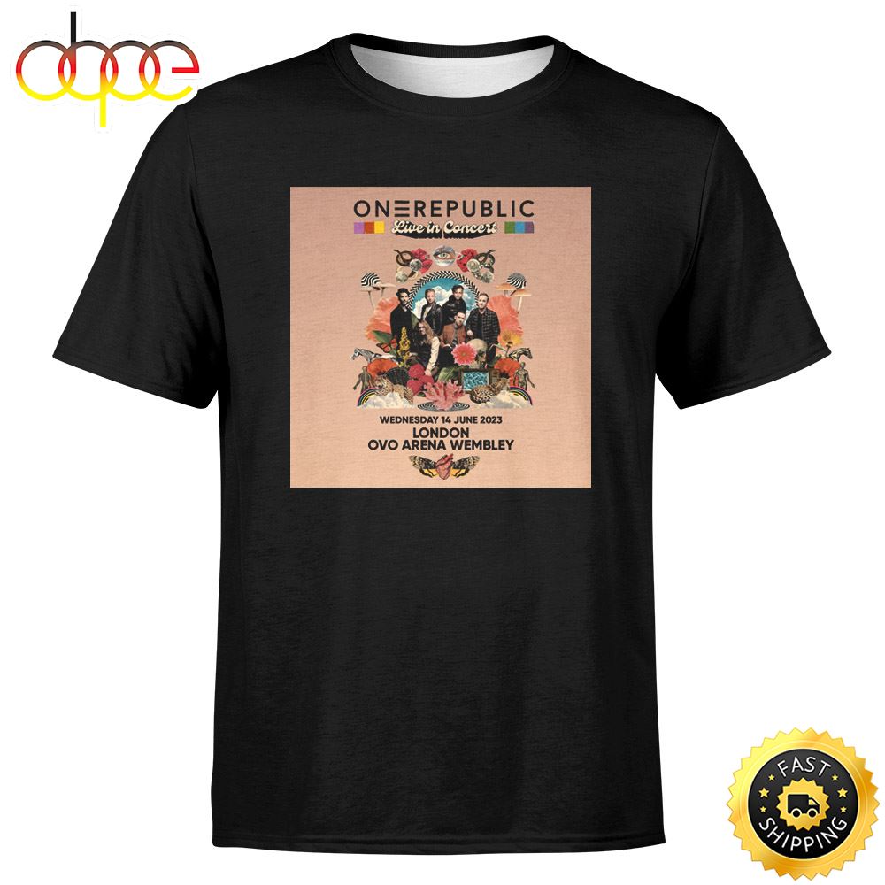 Onerepublic Announce London Wembley Arena Date For Wednesday 14th June T Shirt Dshyed