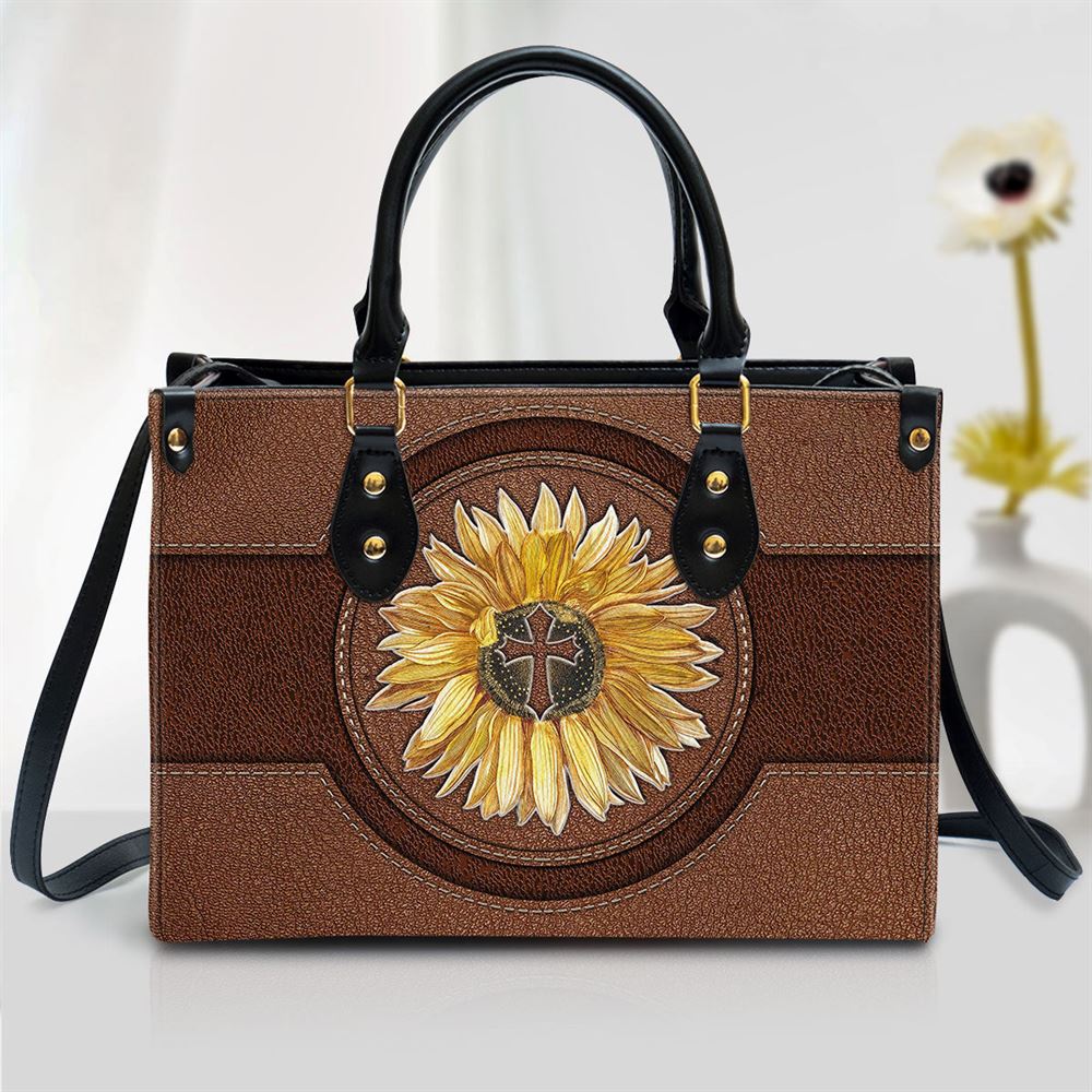 Sunflower Leather Women Handbags Mother S Day Gifts For Mom