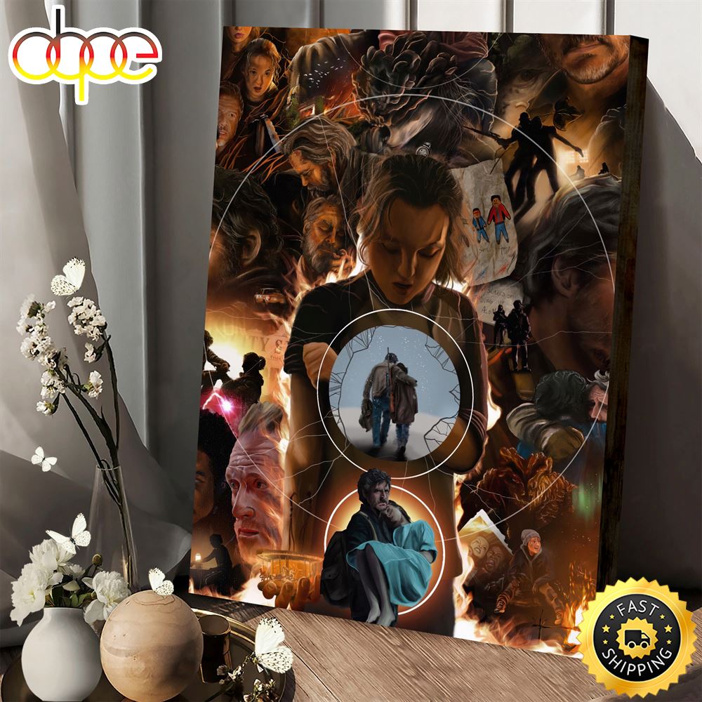 The Last Of Us Poster Movie Canvas Movie