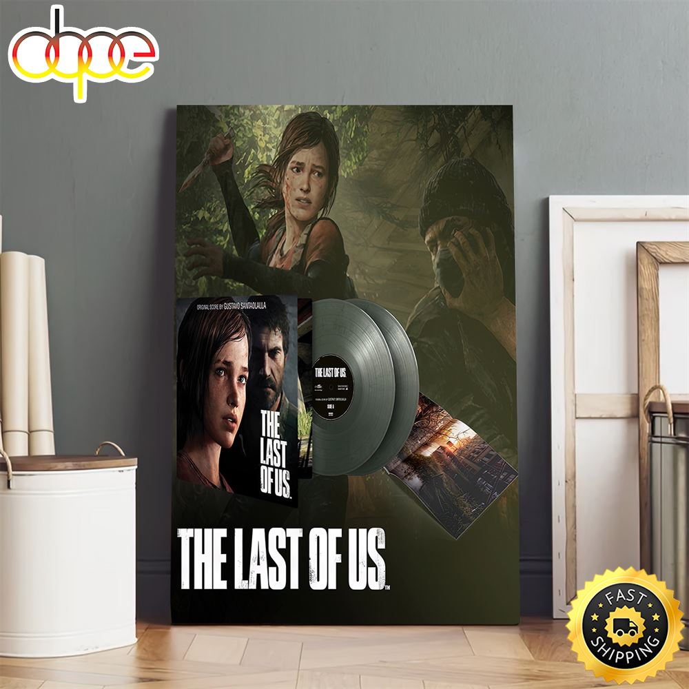 The Last Of Us Poster 2023 Canvas Movie Qbc24y