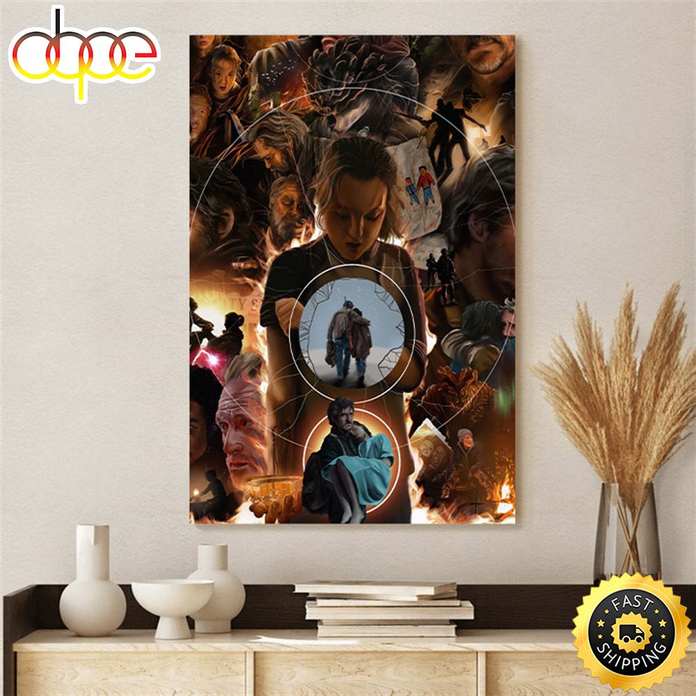 The Last Of Us Poster Movie Canvas Movie 