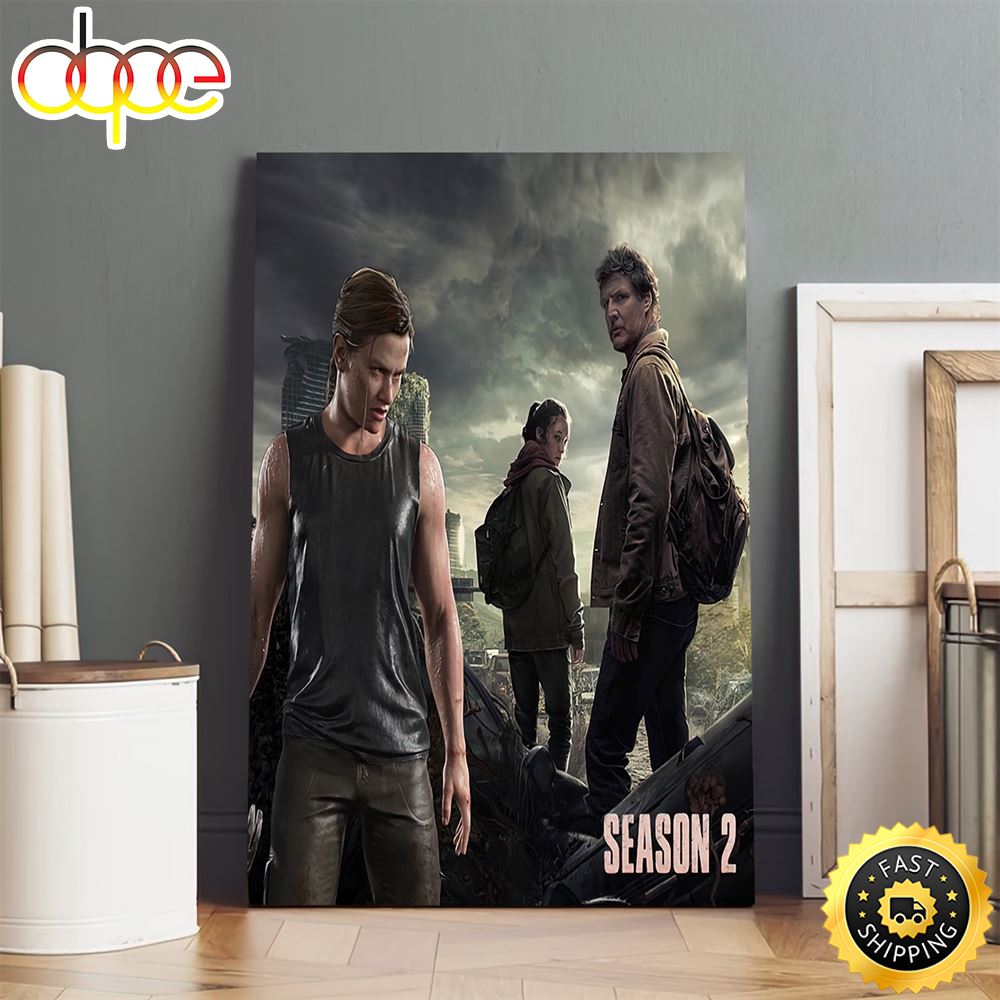 The Last Of Us Season 2 Poster Movie Canvas Movie Dne0gh