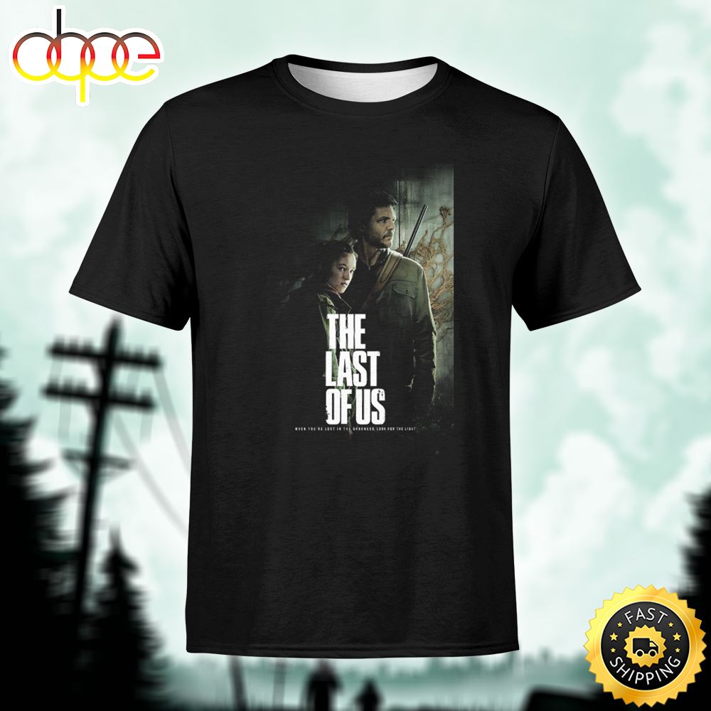 The Last Of Us The Complete First Season Unisex Black T Shirt Wryj9g