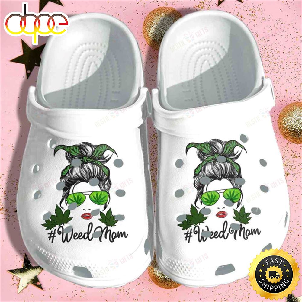 Weed Mom Crocs Classic Clogs Shoes