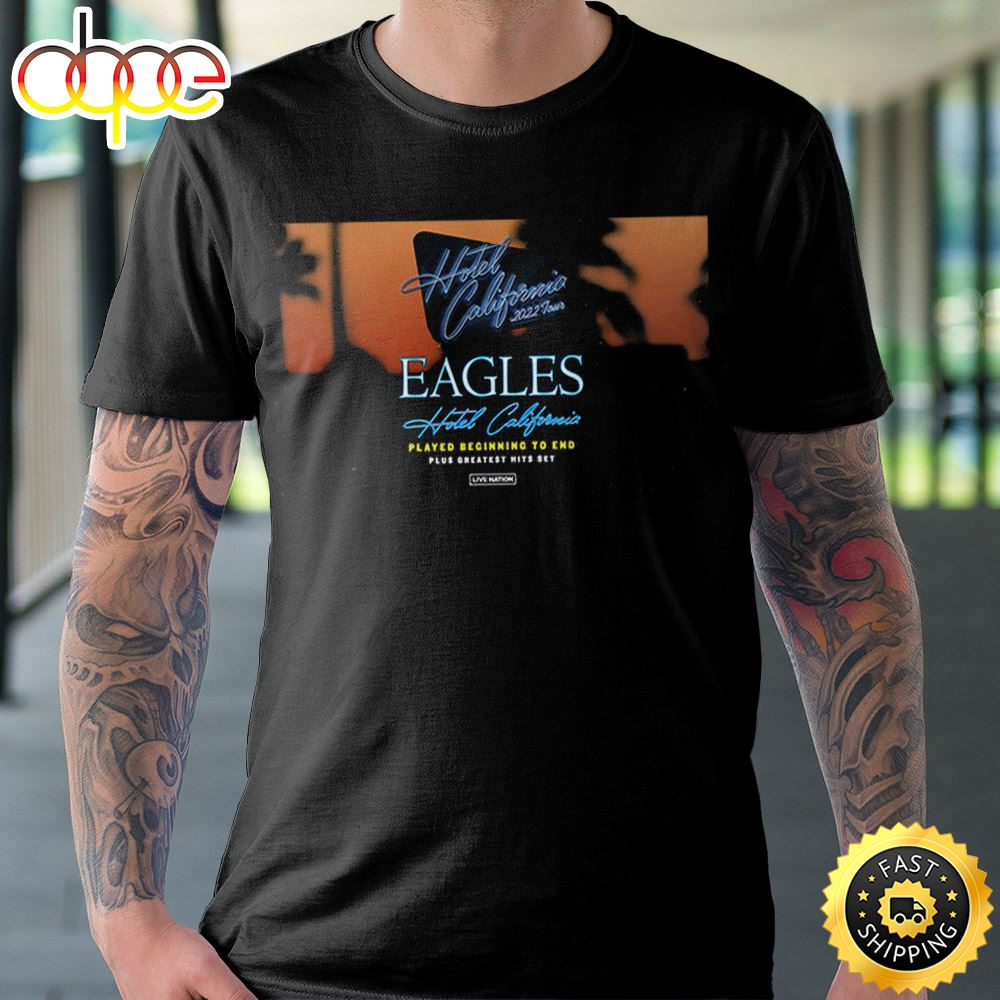 Eagles Add 2023 Tour Dates To Hotel California Unisex T-shirt