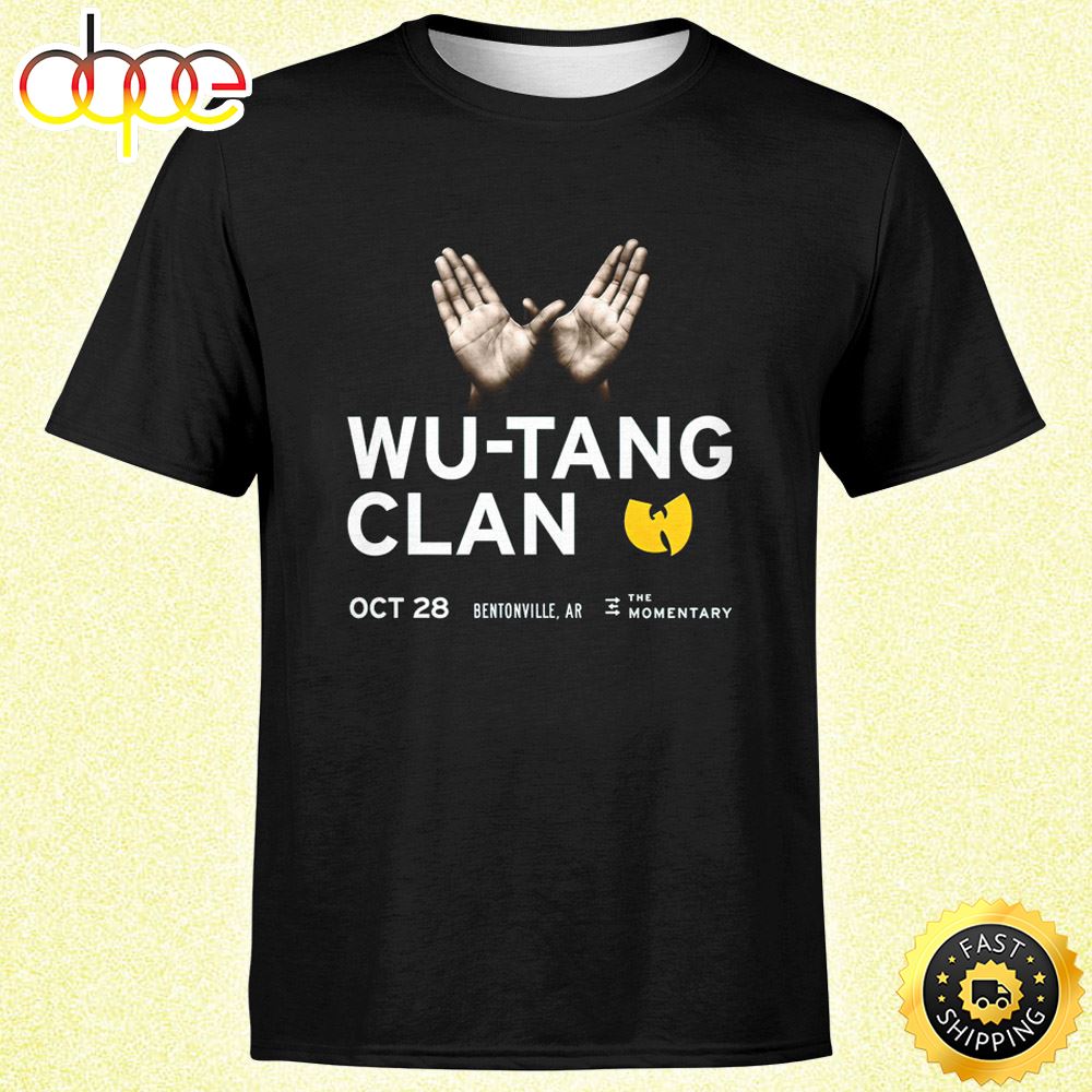 Wu-tang Clan Tour Music The Momentary Oct 28 Unisex T-shirt