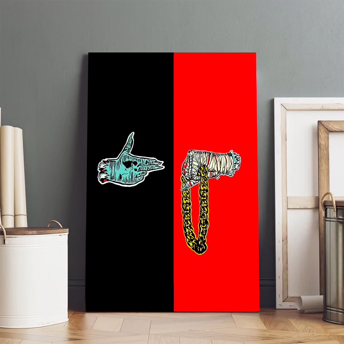 Run The Jewels Limited Band Poster Wall Art Canvas
