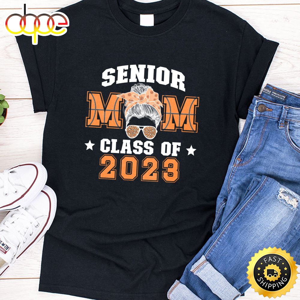 Basketball Senior Mom Class Of 2023 Basketball Senior Mama T Shirt Bs5qte
