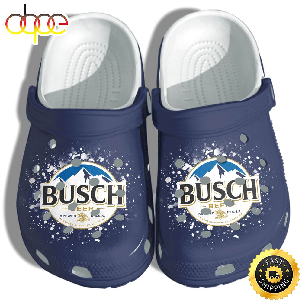 Busch Beer Funny Busch Beer Beach Shoe Gifts For Men Women Fathers Day Pmomms