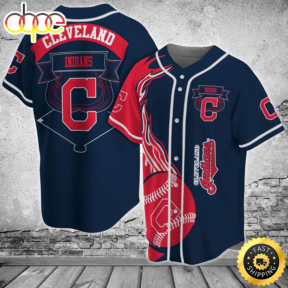 Cleveland Indians Classic NFL Baseball Jersey Shirt Lrkngf