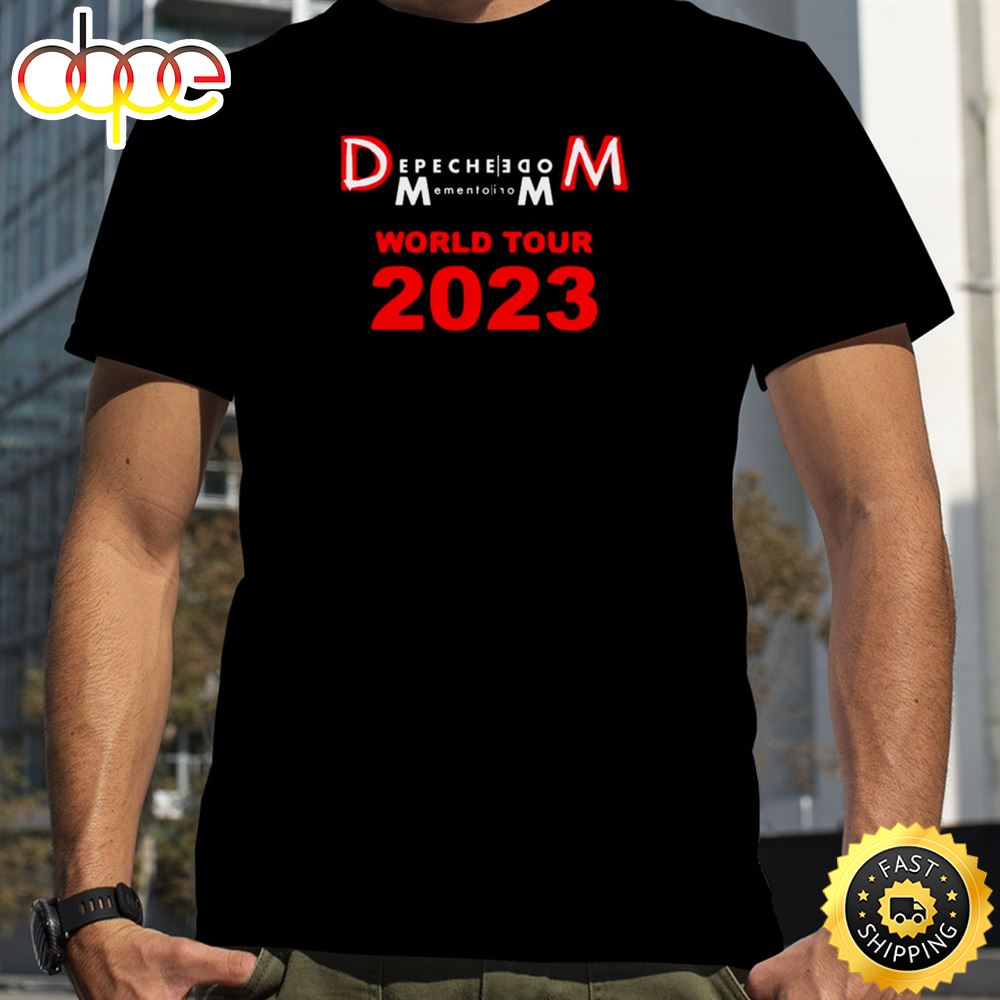 Depeche Muddee Mori One World Tour 2023 T Shirt Efaijt