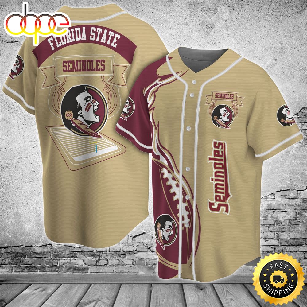 Florida State Seminoles Classic Baseball Jersey Shirt Gb06zo