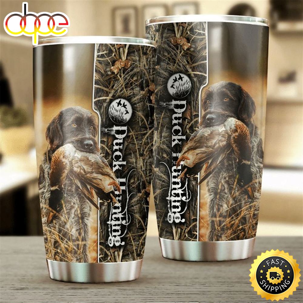 Gifts For Dad Duck Hunting Stainless Steel Cup Tumbler Glde4w