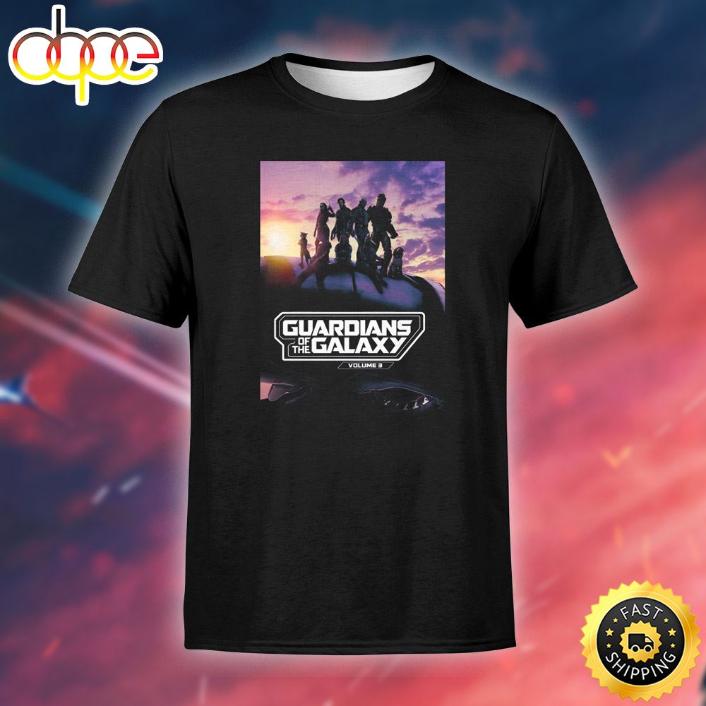 Guardians Of The Galaxy Vol. 3 Awesome Mix Vol. 3 Movie 2023 Marvels Unisex T Shirt Vuebkt