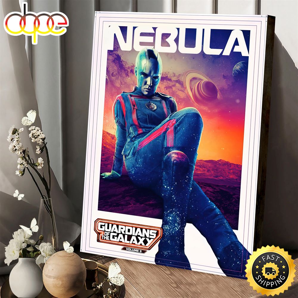 Guardians Of The Galaxy Vol 3 Nebula Movie 2023 Poster Canvas Vklsyu