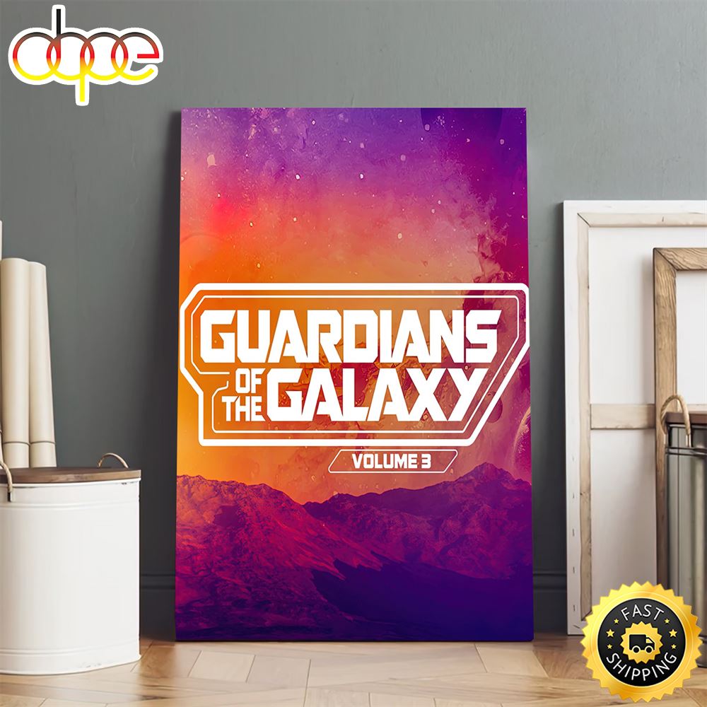 Guardians Of The Galaxy Volume 3 Movie 2023 Canvas Poster Cgwdaf