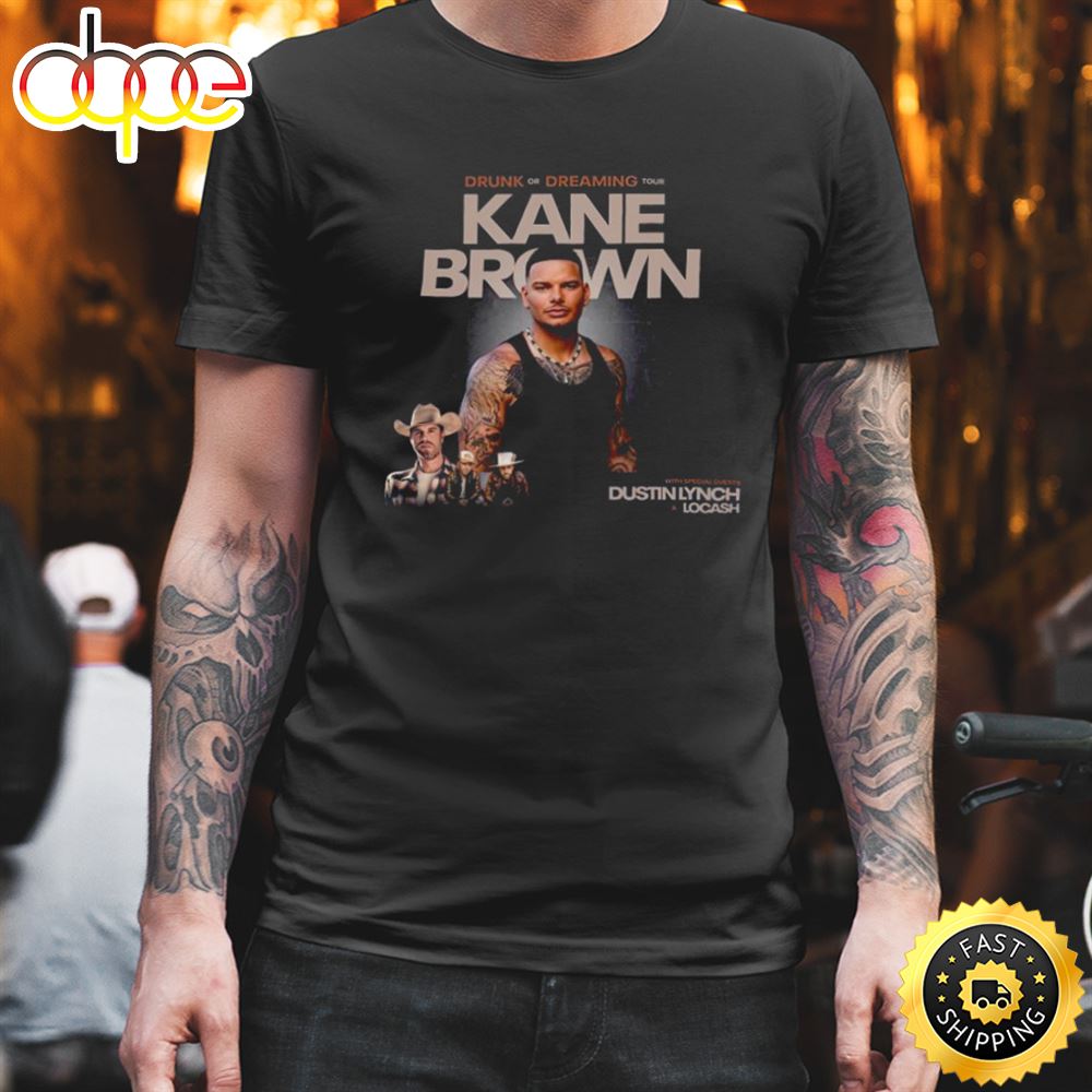 Kane Brown Drunk Or Dreaming Tour 2023 T Shirt Tn4geo