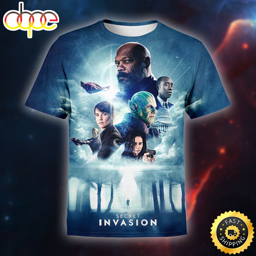 Marvel Studios Secret Invasion For Fan All Over Print T Shirt S4zdhk
