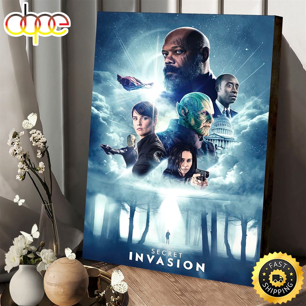Marvel Studios Secret Invasion For Fan Poster Canvas Rfs0mx