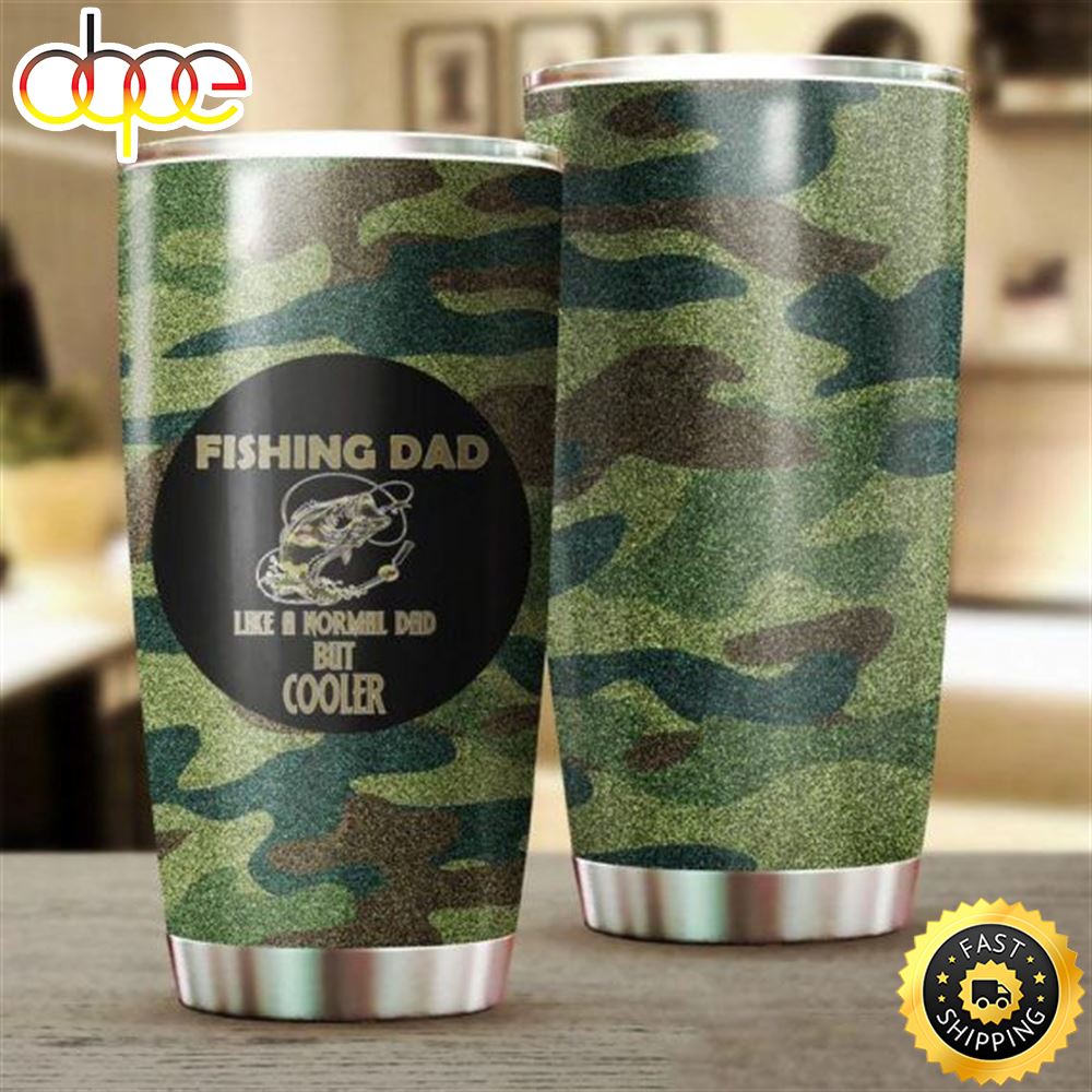 Military Gifts Fishing Gifts Gift For Dad Fishing Dad Tumbler