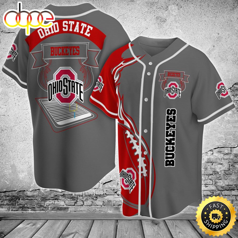 Ohio State Buckeyes Classic Baseball Jersey Shirt Jczvou