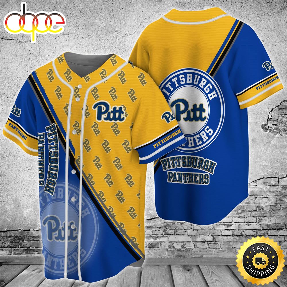 Pittsburgh Panthers Baseball Jersey Shirt For Fans Kv5peg