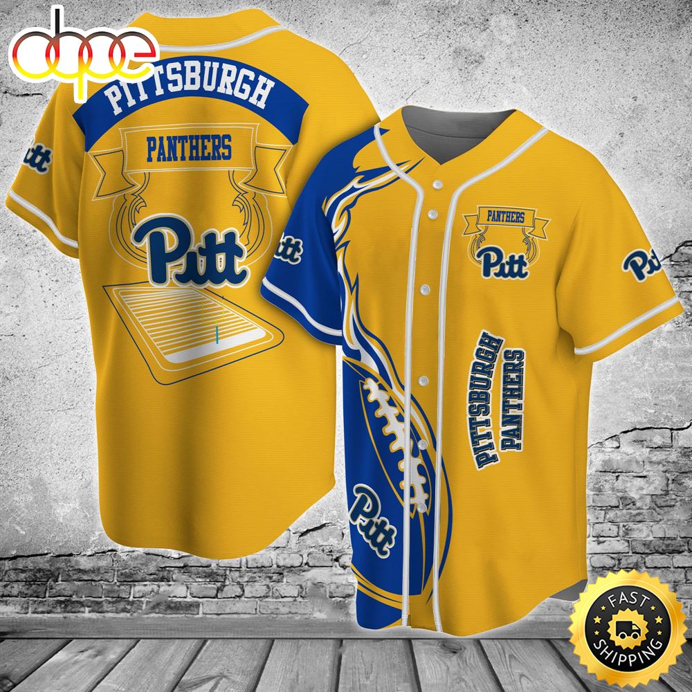 Pittsburgh Panthers Classic Baseball Jersey Shirt Nhieaj