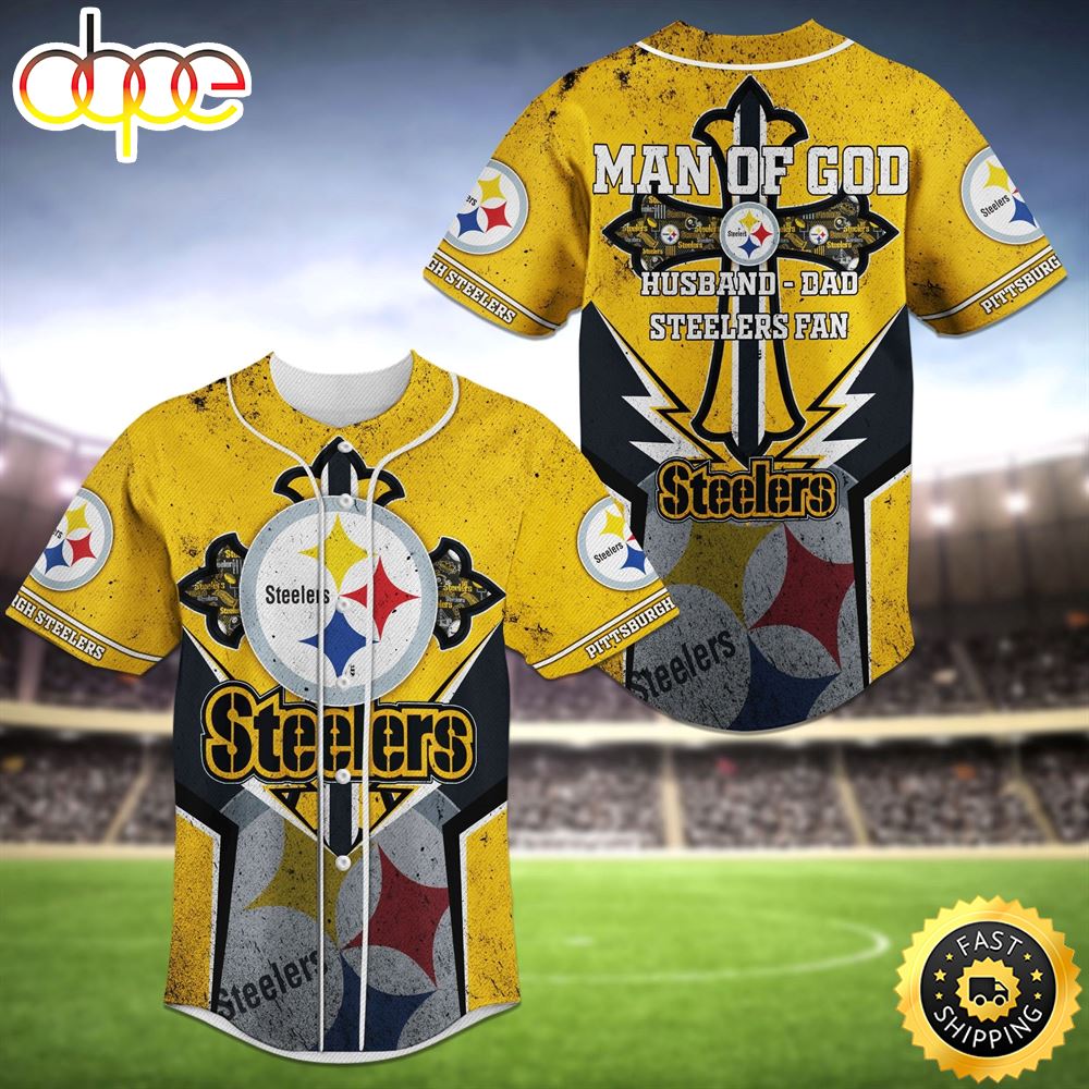 Pittsburgh Steelers 10 NFL Baseball Jersey Shirt Tlj7pp