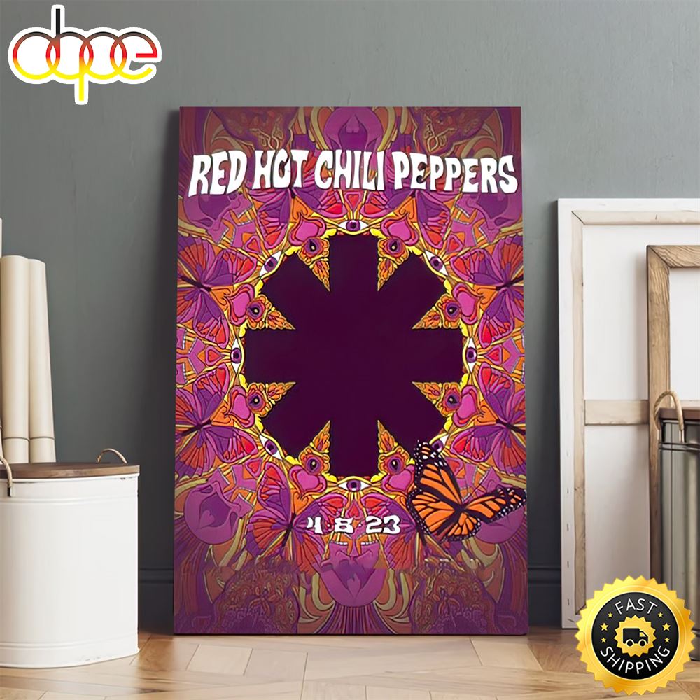 Red Hot Chili Peppers Minneapolis April 8 Tour 2023 GAS Poster Canvas Jkoeio