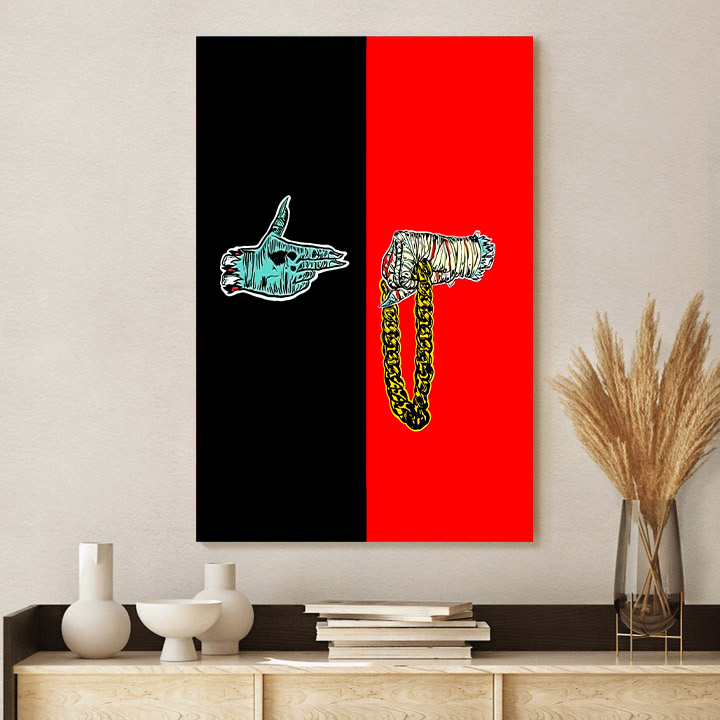 Run The Jewels Limited Band Poster Wall Art Canvas