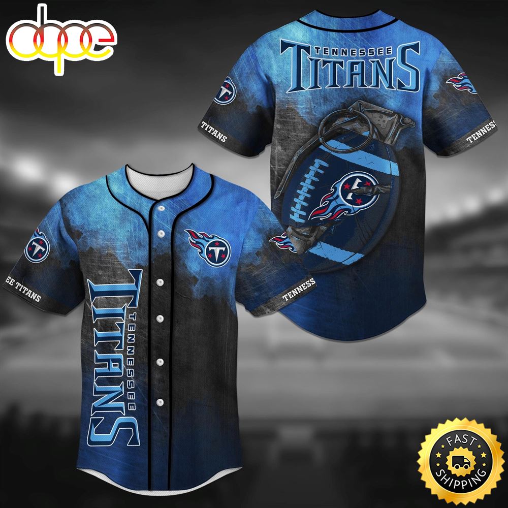 Tennessee Titans NFL Baseball Jersey Shirts –