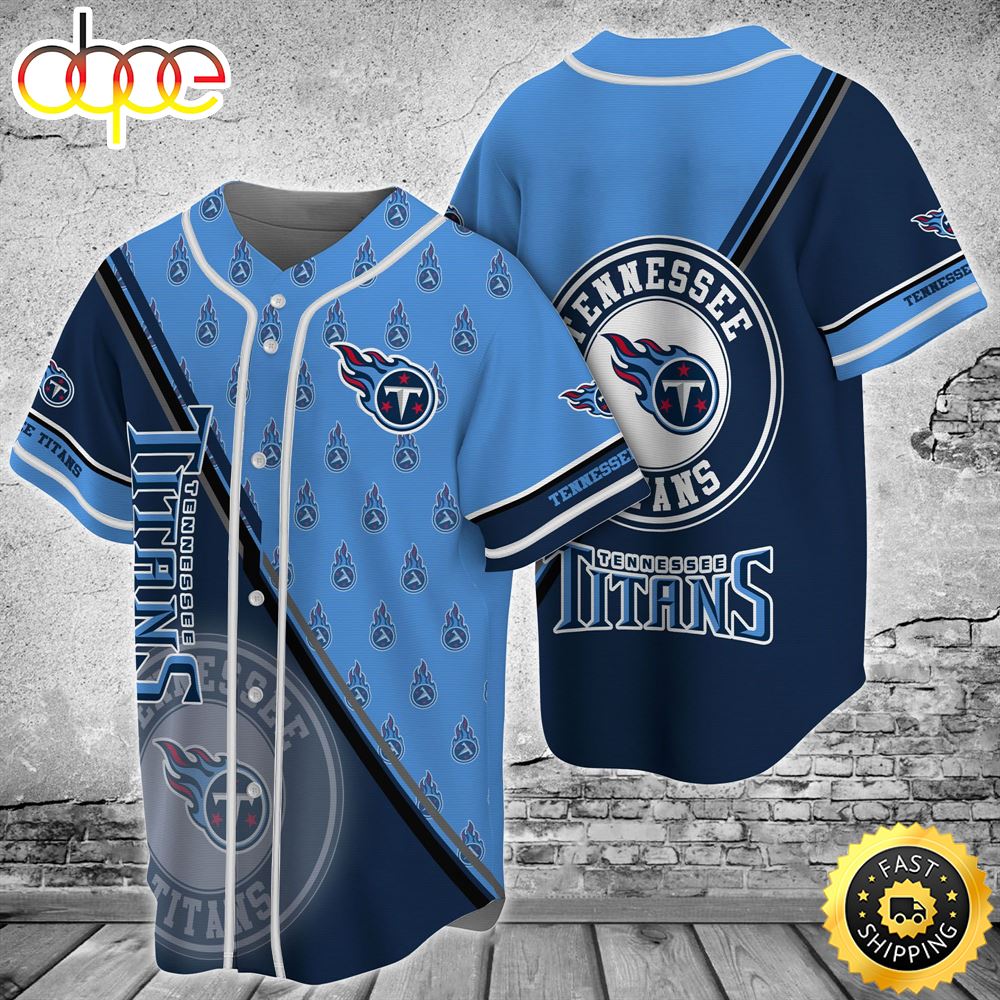 Tennessee Titans NFL Baseball Jersey C9rdhc