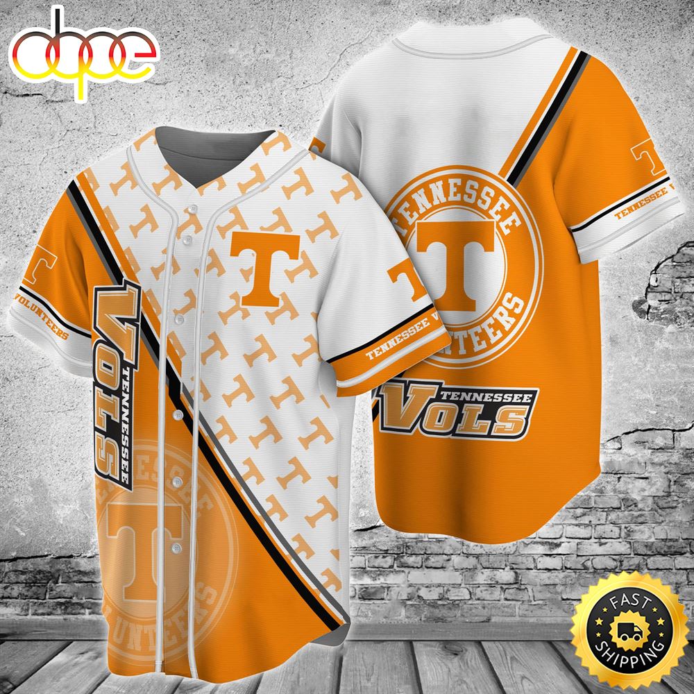 Tennessee Volunteers NFL Baseball Jersey Shirt For Fans 