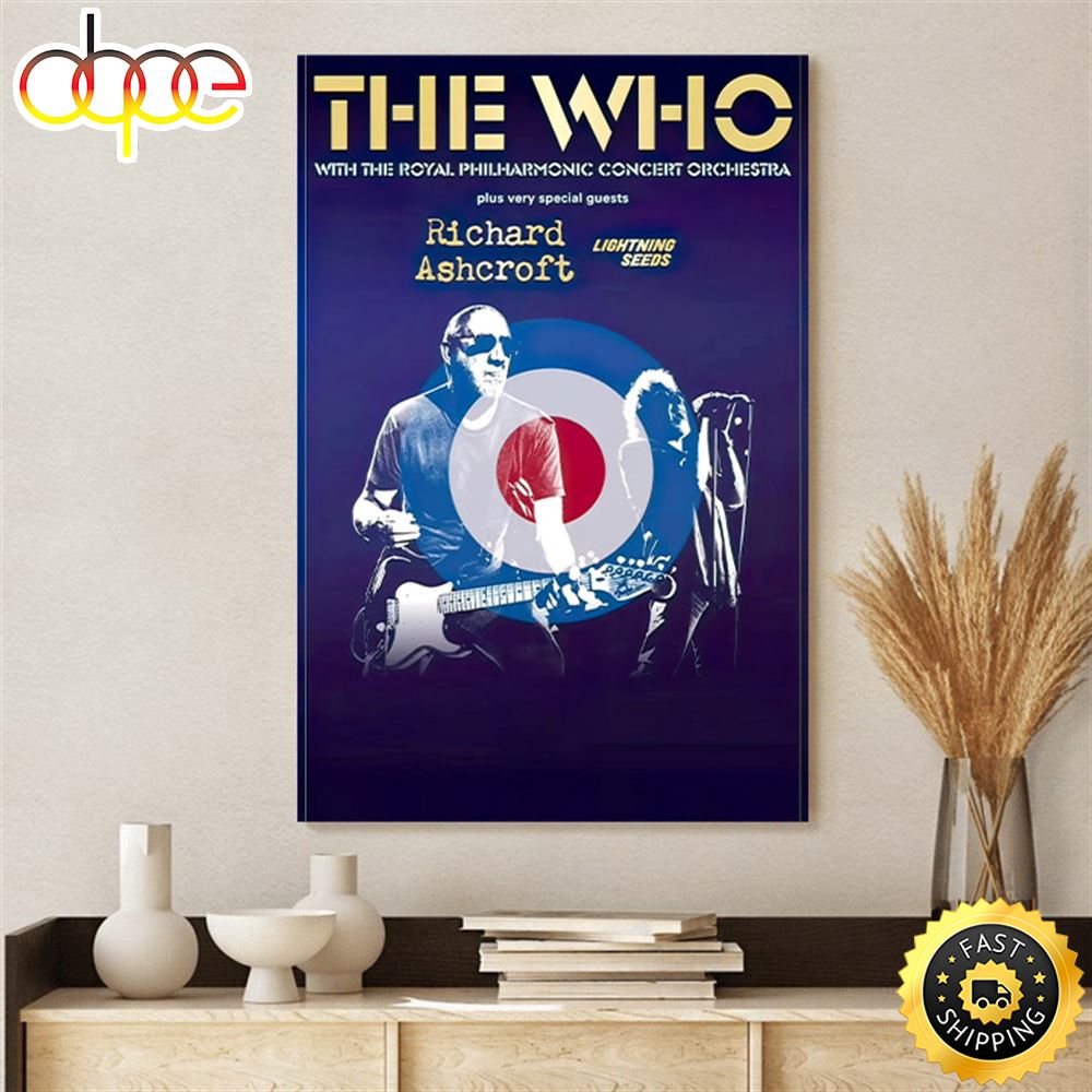 The Who Sandringham Estate In Norfolk On Bank Holiday Monday 28 Aug 2023 Poster Canvas 