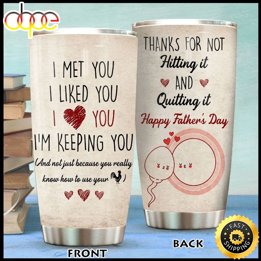 To My Dad From Son Stainless Steel Cup Tumbler Ncgpyi