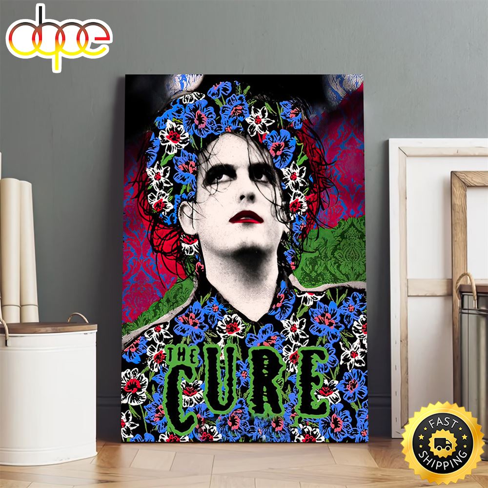 The Cure Dallas May 13 Tour 2023 Second Edition Poster Canvas