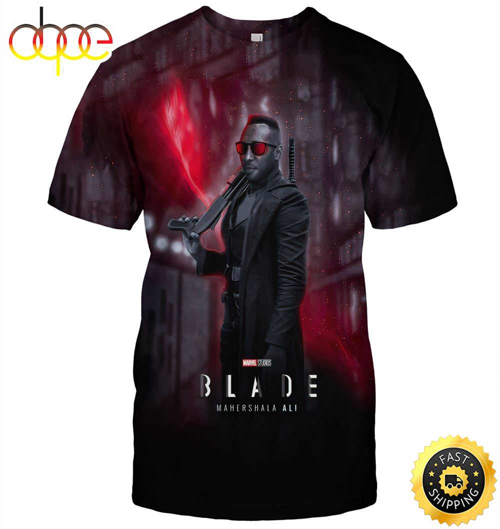 Blade 2023 With Mahershala Ali Jada All Over Print T Shirt Byyn7v