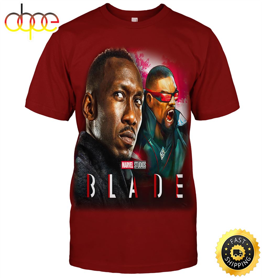 Blade The Movie 2023 Marvel Blade All Over Print T Shirt Vpdhaq