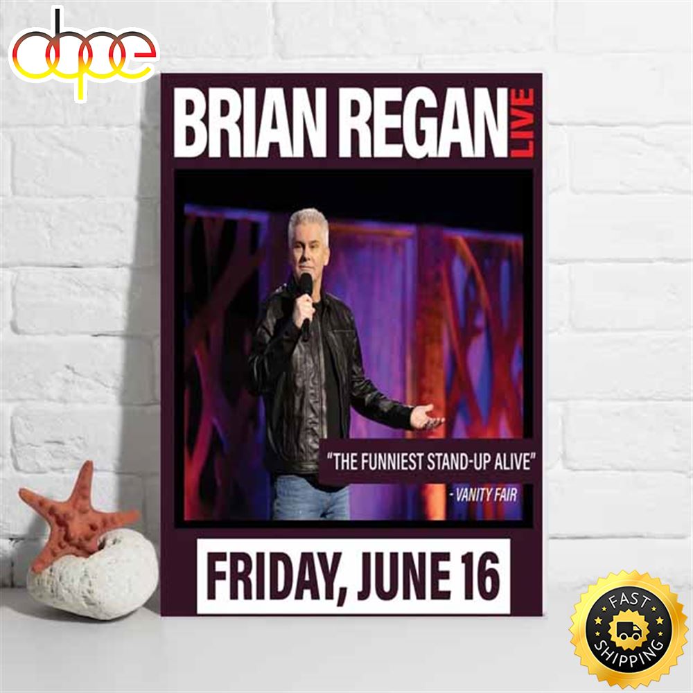 Brian Regan Live Stroudsburg Pa Tour 2023 Poster T7pwsc
