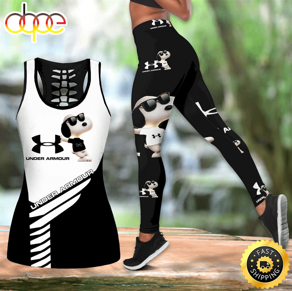 Combo Snoopy Under Armour Design Tanktop And Leggings Gtwbga