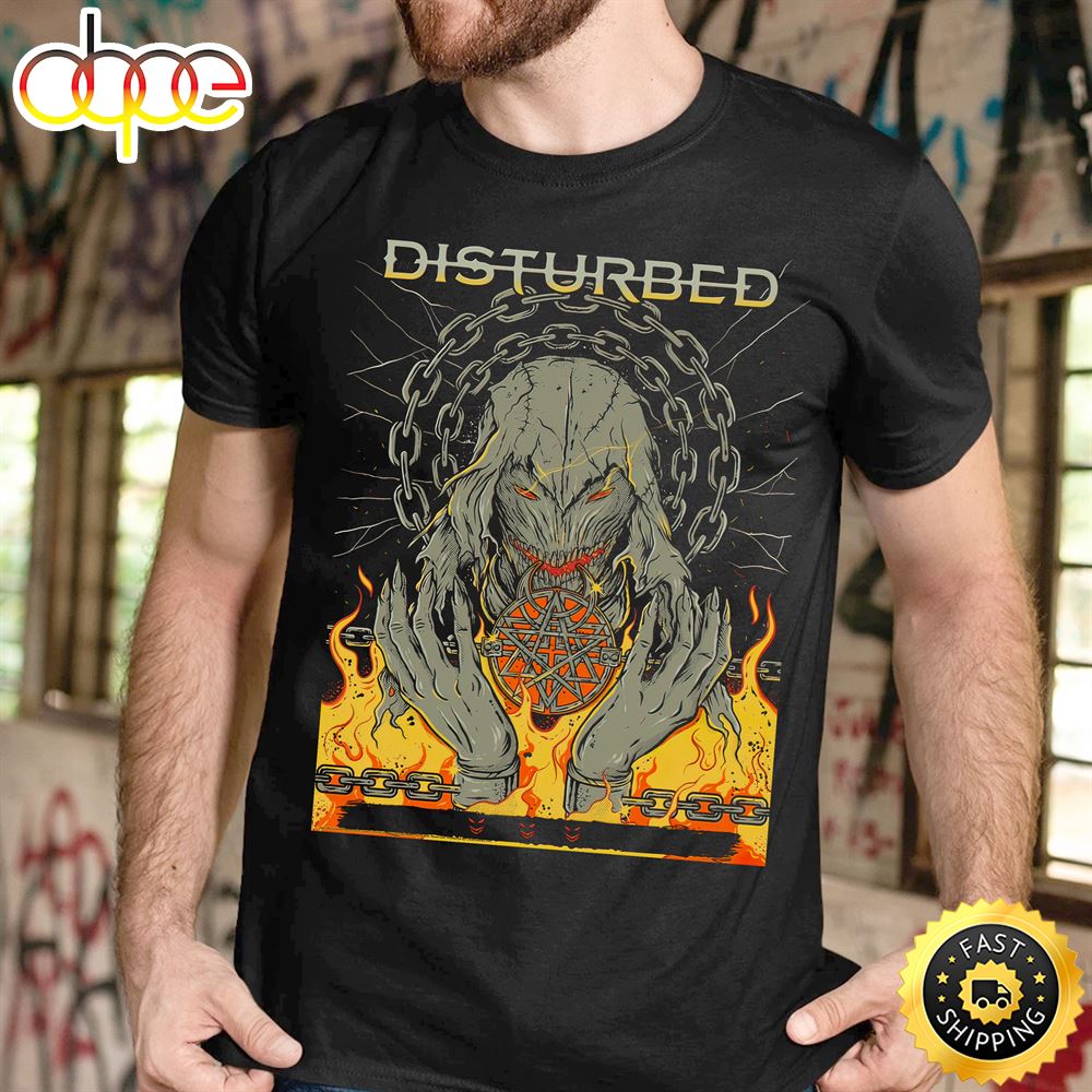 Disturbed Montreal April 29 Tour 2023 Unisex T Shirt Ubnqfy