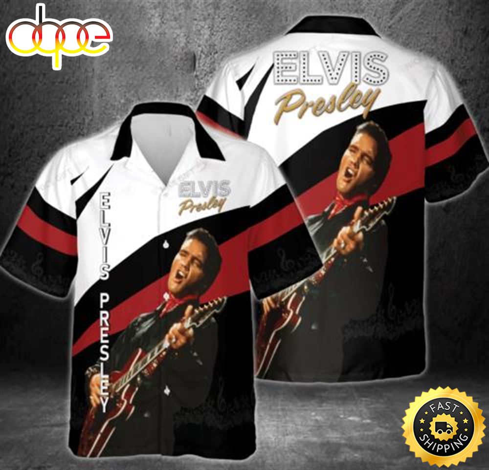 Elvis Presley Music Brand Tour 2023 Hawaiian Shirt Ygs7nu