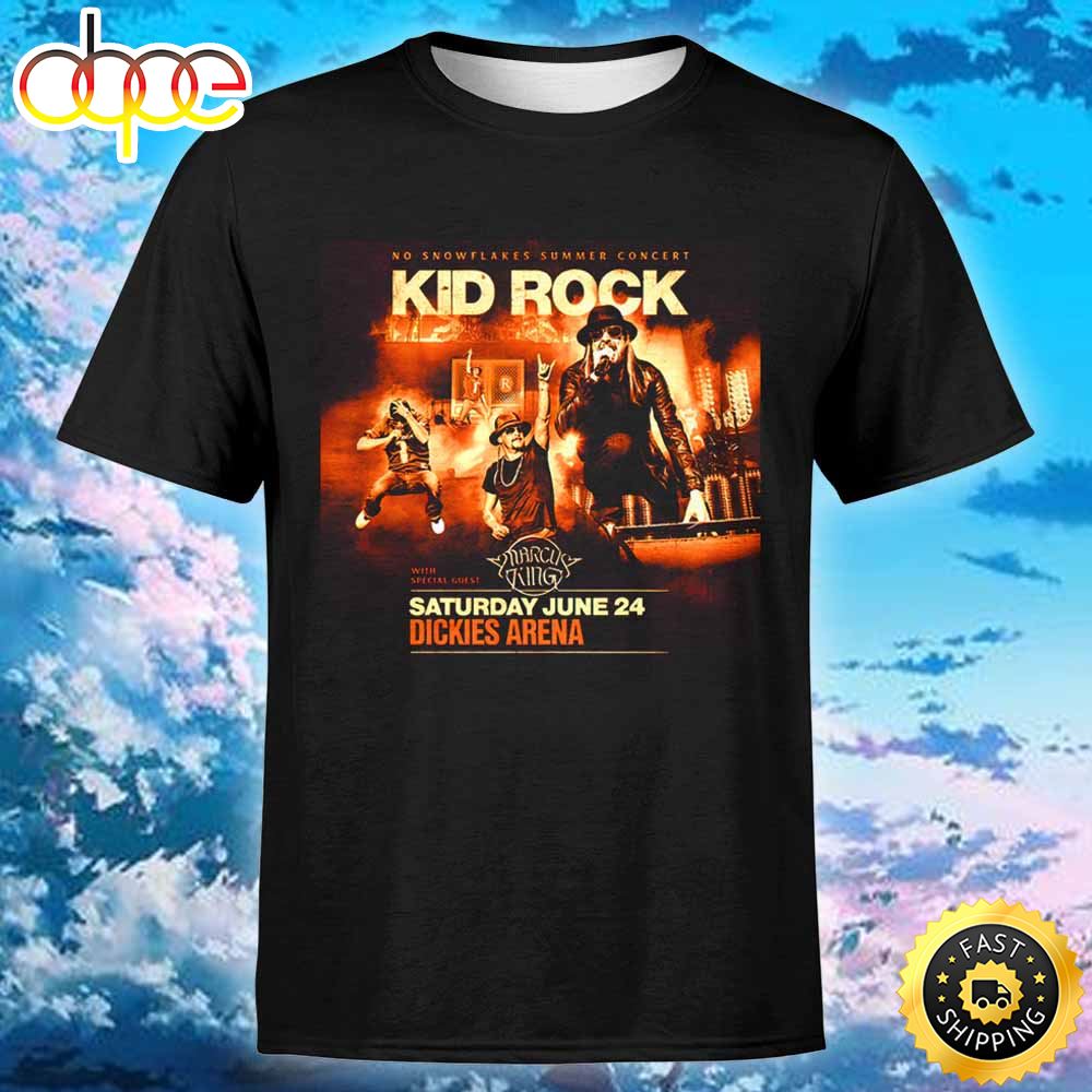 Kid Rock Announces June 2023 U.s. Tour Dates 2023 T Shirt Uupwni