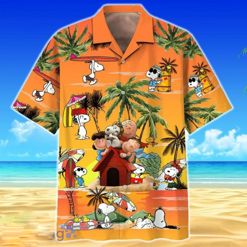 Peanuts Charlie Brown And Snoopy Hawaiian Shirt For Men For Men Uttun5