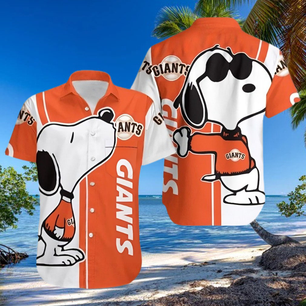 San Francisco Giants Snoopy Hawaiian Shirt For Men For Men Gglfvd