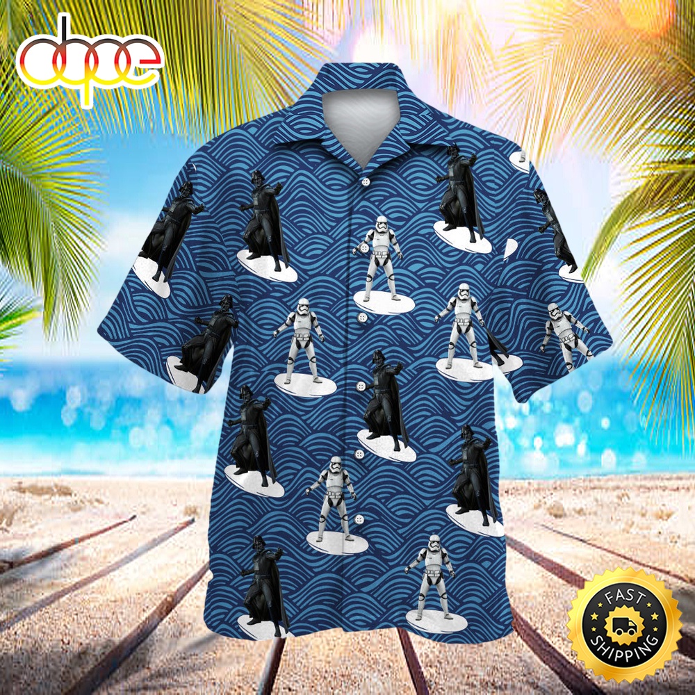 Starwars Beach Shirt Storm Trooper Shirt Star Wars Hawaiian Shirt