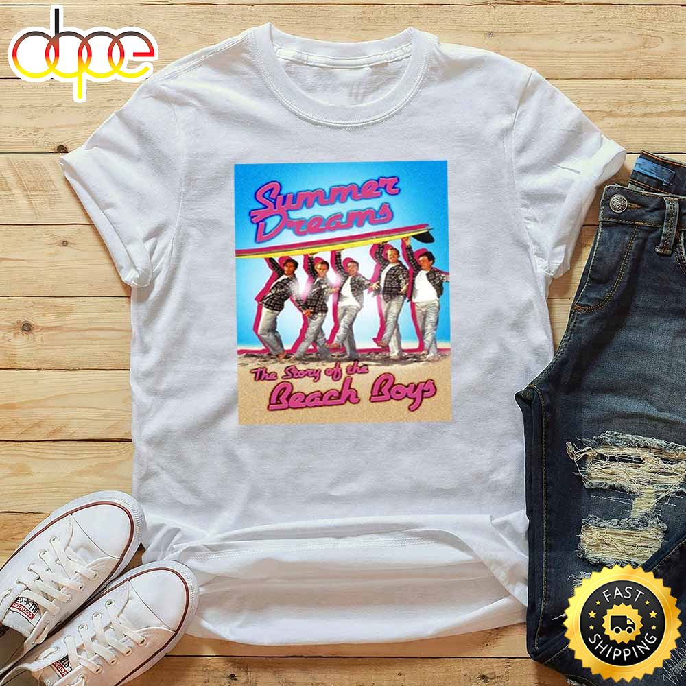 Summer Dream The Beach Boys Tour 2023 White T-Shirt –