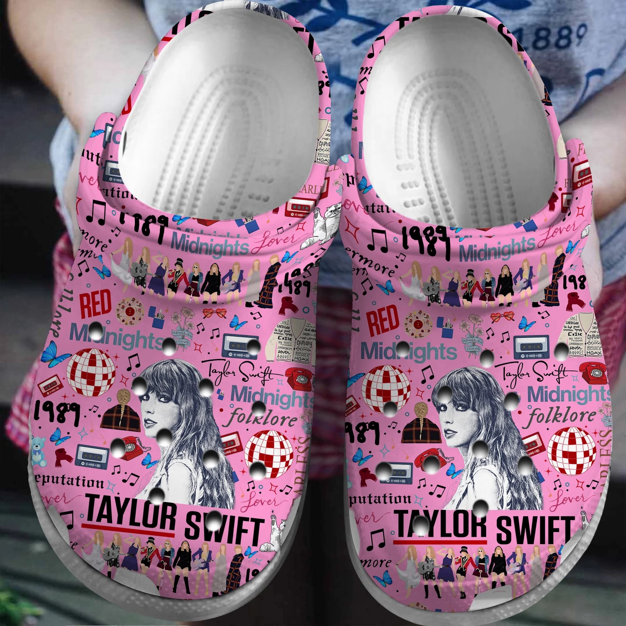 Taylor Swift Crocband Clogs Crocs Comfortable Shoes Jqu4r0