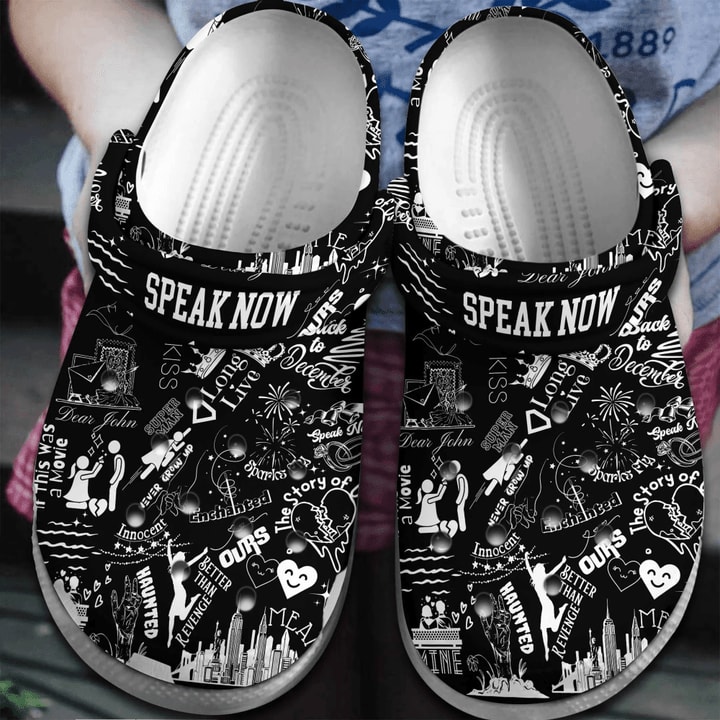 Taylor Swift Crocband Clogs Comfortable Shoes Crocs – Musicdope80s.com